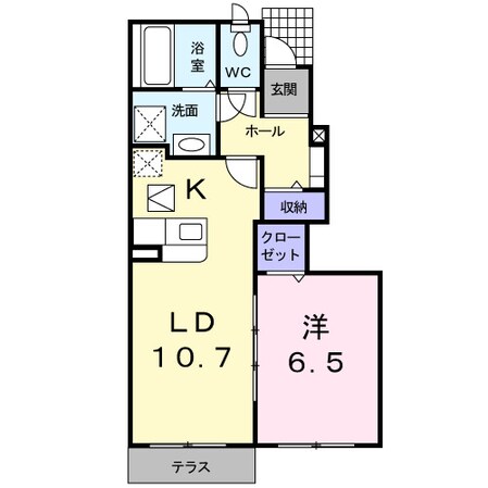 長太ノ浦駅 徒歩8分 1階の物件間取画像